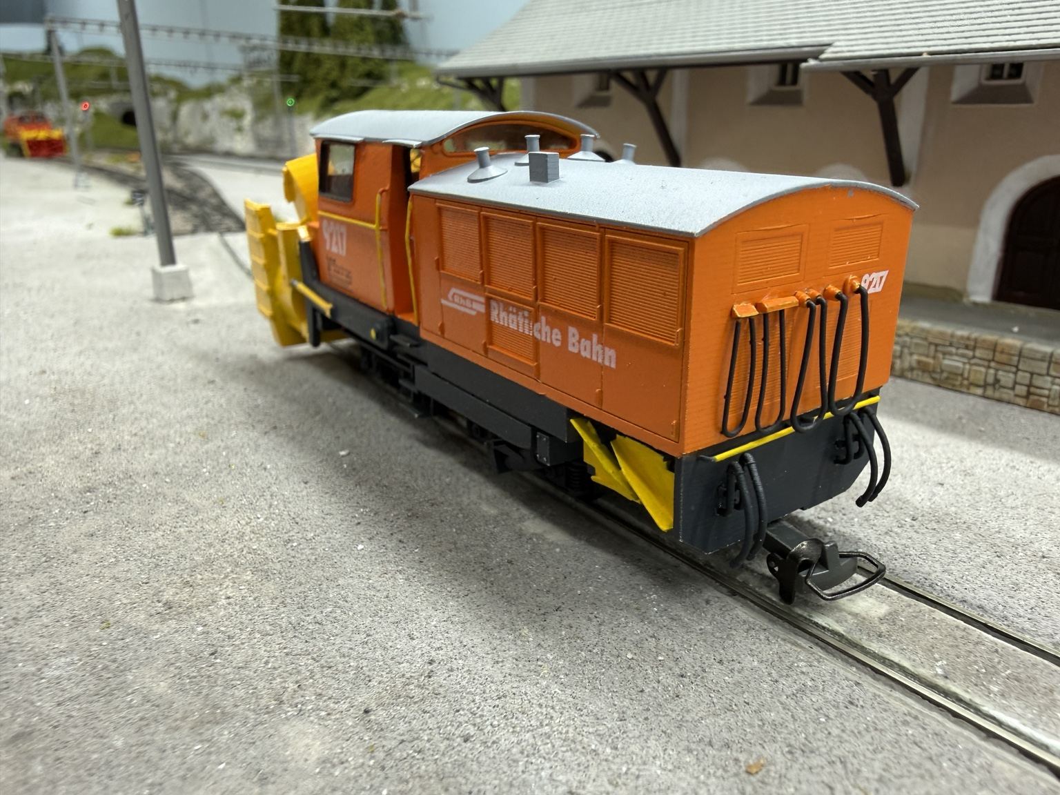 Rear body detail of Xrot 9217